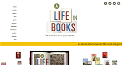 Desktop Screenshot of alifeinbooks.net