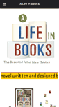 Mobile Screenshot of alifeinbooks.net