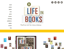 Tablet Screenshot of alifeinbooks.net